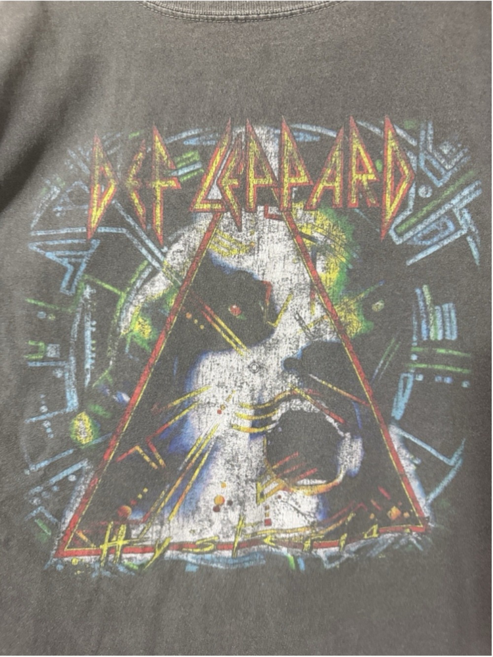 Vintage 2007 Def Leppard Hysteria 20th Anniversary Tour Shirt Chroma Zone XL - Picture 2 of 8